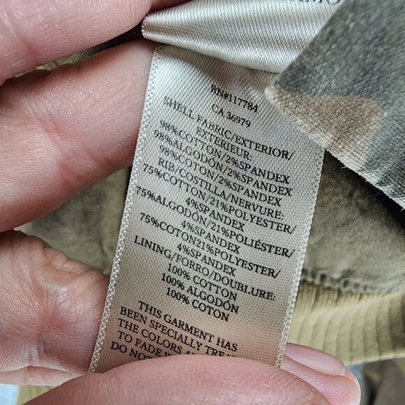 Rails Jacket Mens Medium Green Camo Long Sleeve Button Up Bomber *NWT* - Picture 8 of 13